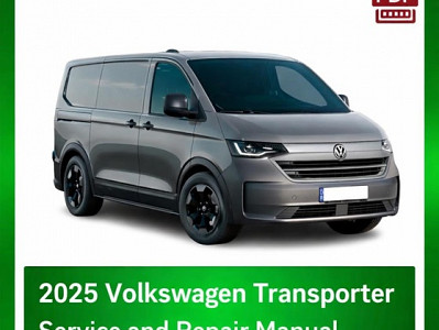 2025 Volkswagen Transporter repair manual - VIN specific PDF