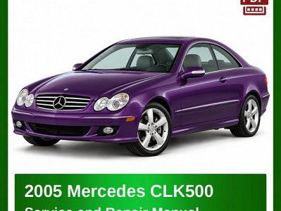 2005 Mercedes CLK500 repair manual