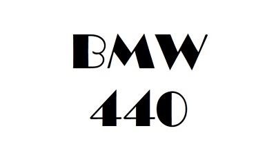 BMW 440 Workshop Manual