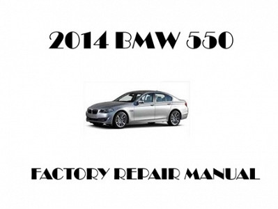 2014 BMW 550 repair manual