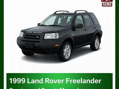 1999 Land Rover Freelander repair manual