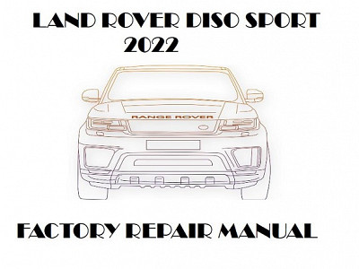 2022 Land Rover Discovery Sport repair manual