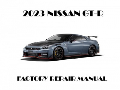 2023 Nissan GT-R repair manual