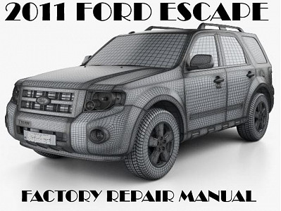 2011 Ford Escape repair manual
