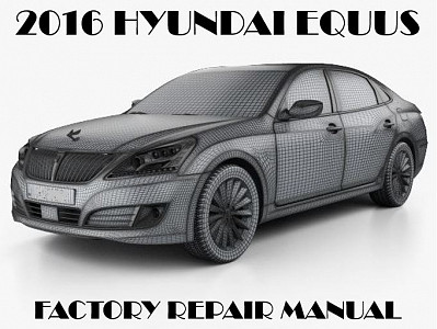 2016 Hyundai Equus repair manual