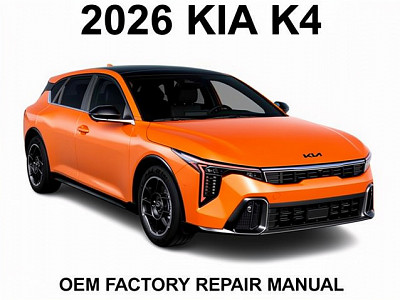 2026 Kia K4 repair manual