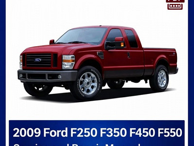 2009 Ford F250 F350 F450 F550 repair manual