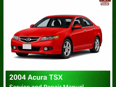 2004 Acura TSX repair manual - VIN specific