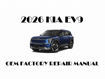 2026 Kia EV9 repair manual