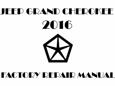 2016 Jeep Grand Cherokee repair manual
