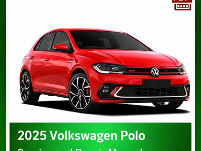 2025 Volkswagen Polo repair manual - VIN specific PDF