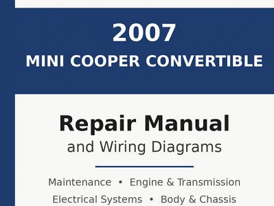 2007 Mini Cooper Convertible repair manual