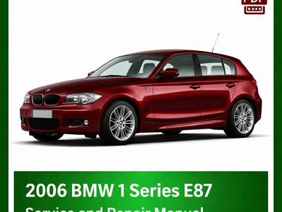 2006 BMW 1 Series E87 repair manual