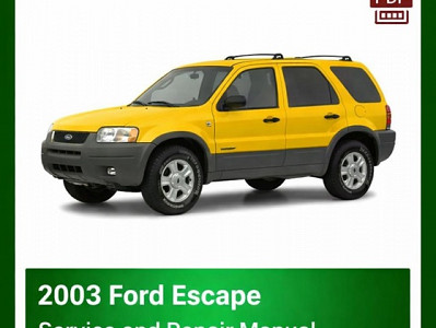 2003 Ford Escape repair manual