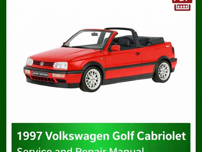 1997 Volkswagen Golf Cabriolet repair manual