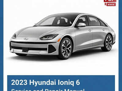 2023 Hyundai Ioniq 6 repair manual