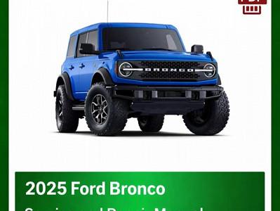 2025 Ford Bronco repair manual - VIN specific PDF