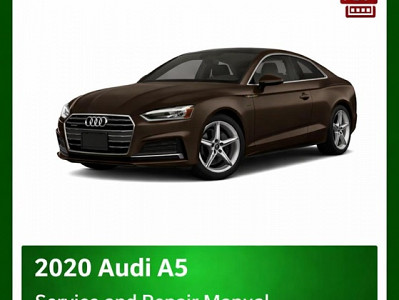 2020 Audi A5 repair manual