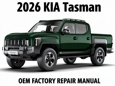 2026 Kia Tasman repair manual