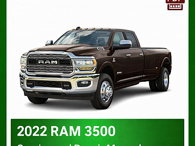2022 Ram 3500 repair manual -VIN specific PDF