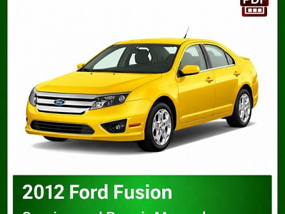 2012 Ford Fusion repair manual