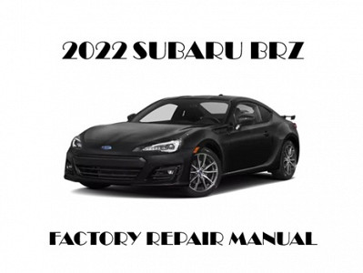 2022 Subaru BRZ repair manual