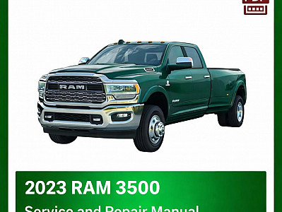 2023 Ram 3500 repair manual -VIN specific PDF
