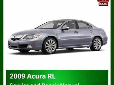 2009 Acura RL repair manual