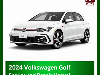 2024 Volkswagen Golf repair manual