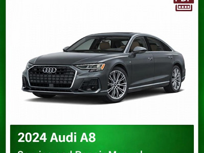 2024 Audi A8 repair manual