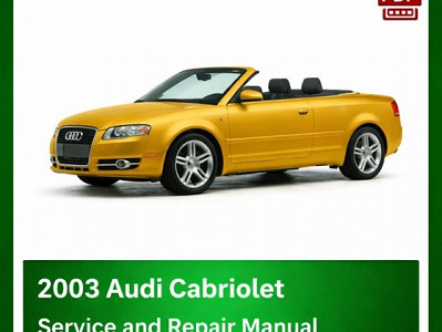 2003 Audi Cabriolet repair manual