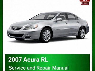 2007 Acura RL repair manual