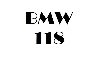 BMW 118 Workshop Manual