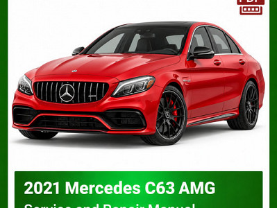 2021 Mercedes C63 AMG repair manual