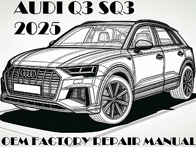 2025 Audi Q3 repair manual