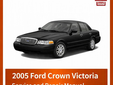2005 Ford Crown Victoria repair manual