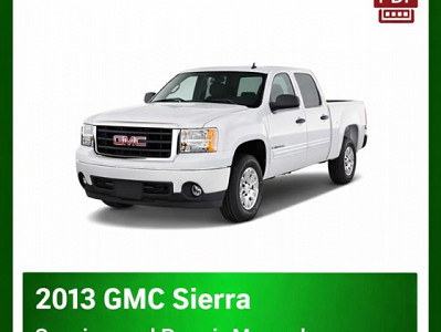 2013 GMC Sierra repair manual