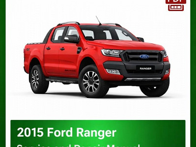 2015 Ford Ranger repair manual