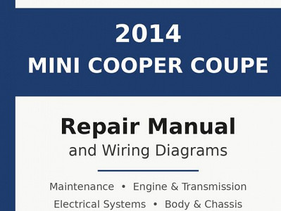 2014 Mini Cooper Coupe repair manual