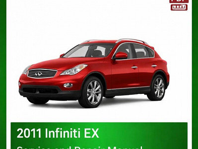 2011 Infiniti EX Repair Manual - VIN specific