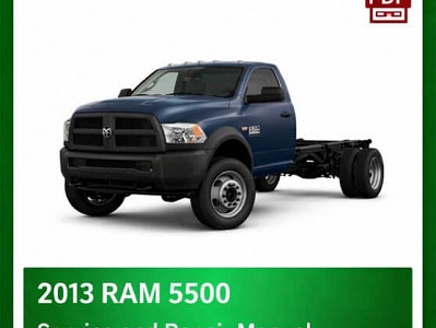 2013 Ram 5500 repair manual -VIN specific PDF