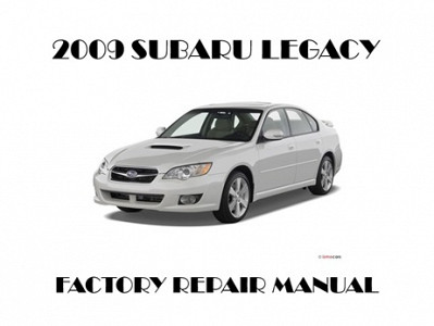 2009 Subaru Legacy repair manual