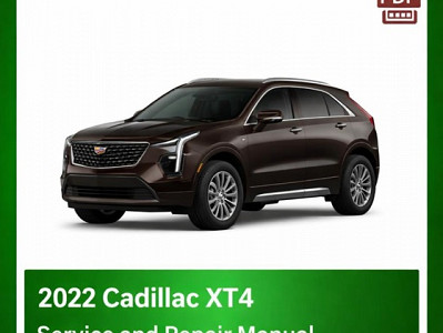 2022 Cadillac XT4 repair manual