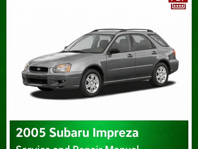 2005 Subaru Impreza repair manual