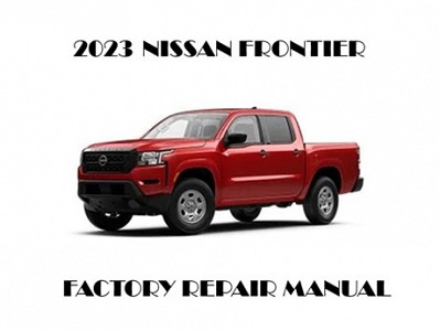 2023 Nissan Frontier repair manual
