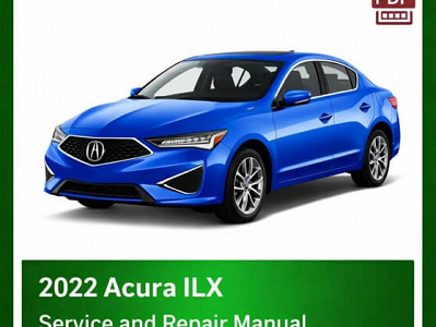 2022 Acura ILX repair manual - VIN specific