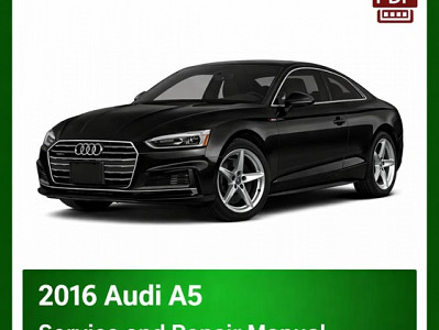 2016 Audi A5 repair manual