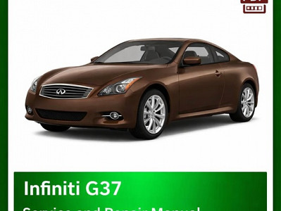 INFINITI G37 Workshop Manual