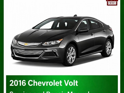 2016 Chevrolet Volt repair manual