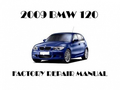 2009 BMW 120 repair manual